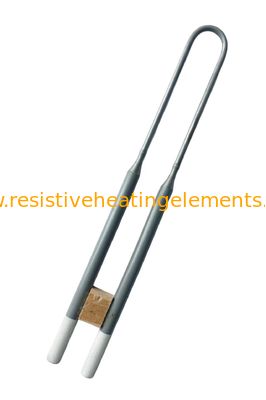 U型 MoSi2 熱元 1800C 工業炉
