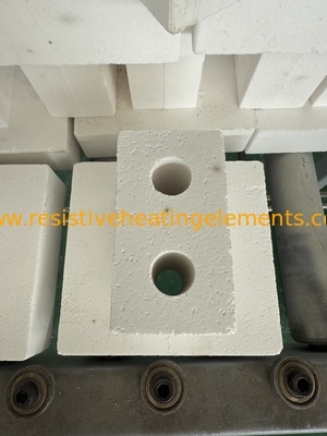 二連穴セラミック支持ブロック